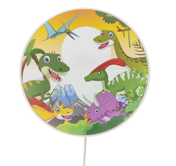 Niermann Dino Wandleuchte E14 Multicolor, Bunt Made in Germany