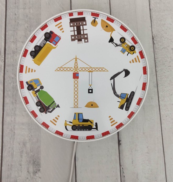 Niermann Baustelle Wandleuchte E14 Multicolor, Bunt Made in Germany