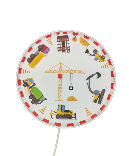 Niermann Baustelle Wandleuchte E14 Multicolor, Bunt Made in Germany