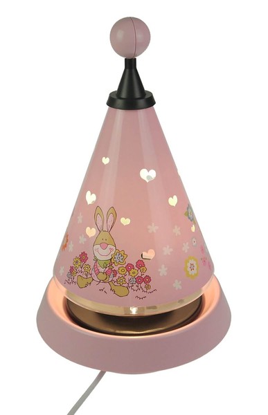Niermann Bungee Bunny Carrousel-Tischleuchte G4 20W Rosa Made in Germany