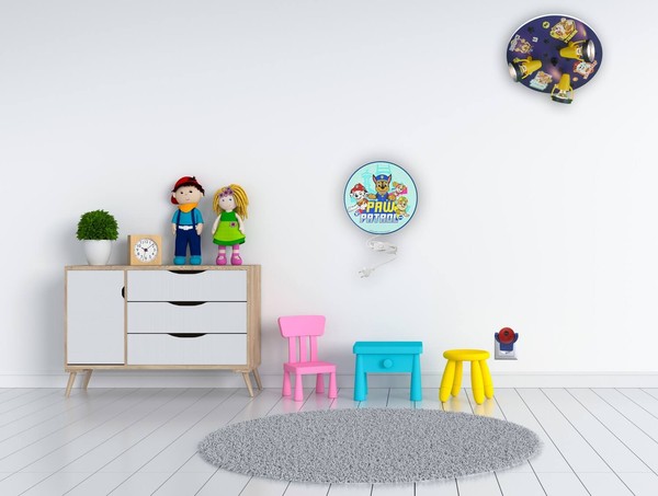 Niermann Paw Patrol Deckenleuchte 3fach GU10 Multicolor, Bunt Made in Germany