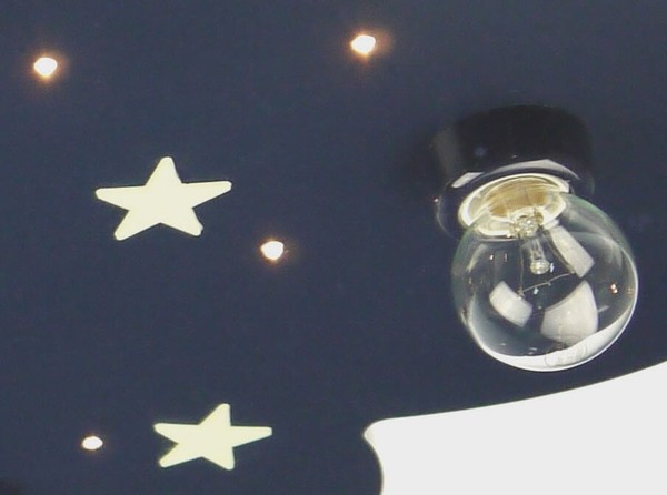 Niermann Wolke LED Deckenleuchte 5fach E14 Blau Made in Germany
