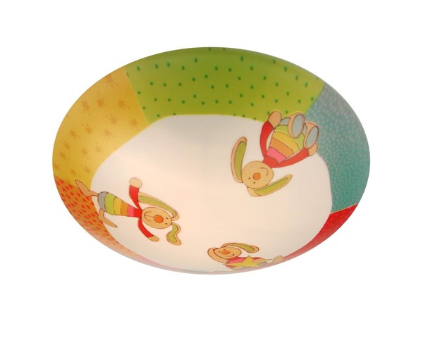Niermann Rainbow Rabbit Deckenleuchte E27 Multicolor, Bunt