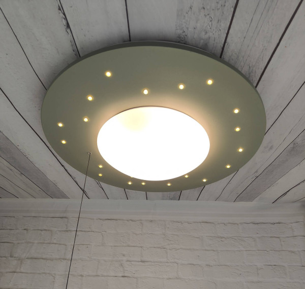 Niermann Starlight LED Deckenleuchte E27 Salbeigrün Made in Germany