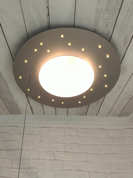 Niermann Starlight LED Deckenleuchte E27 Silber Made in Germany