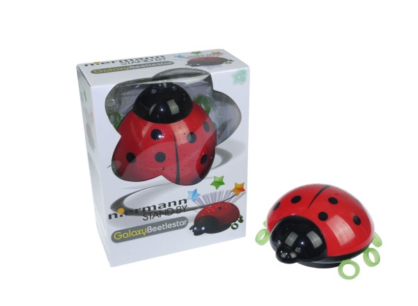 Niermann Beetlestar LED Nachtlicht 1,5W Rot-Schwarz