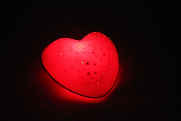Niermann Solar Heart LED Nachtlicht 1W Rosa
