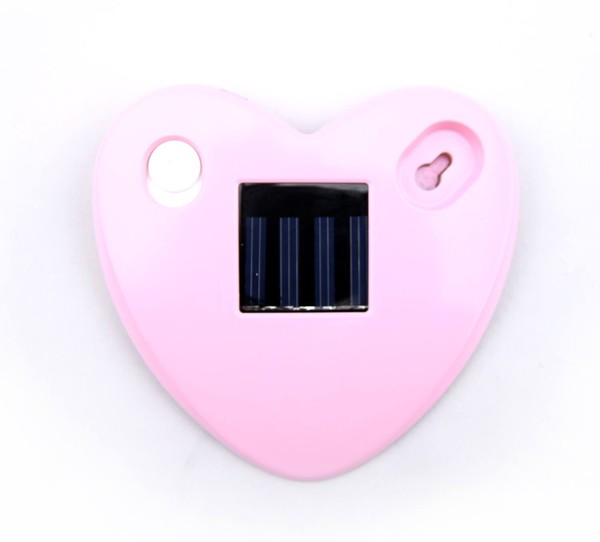 Niermann Solar Heart LED Nachtlicht 1W Rosa