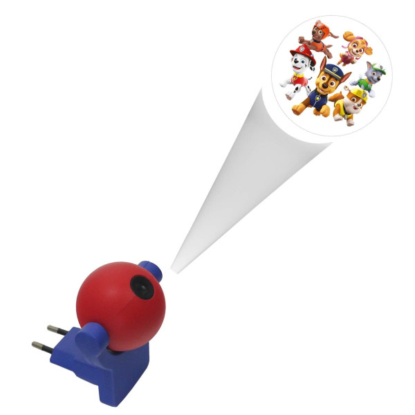 Niermann Paw Patrol LED Nachtlicht 1W Blau, Rot