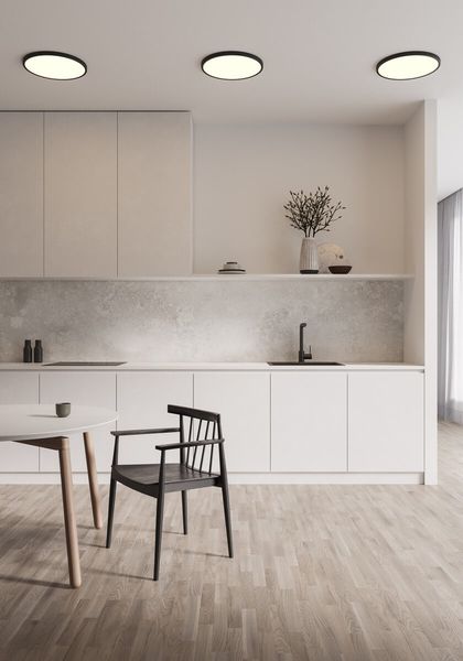 Nordlux Oja 42 Smartlight LED Deckenleuchte schwarz 30W steuerbare Lichtfarbe 2015136103