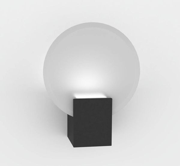 Nordlux Hester LED Wandleuchte 9W Schwarz IP44 2015391003
