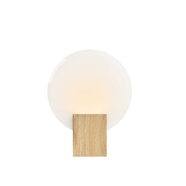 Nordlux 2015391014 HESTER LED Wandleuchte 9,5W Dimmbar Warmweiss Holzfolie IP44