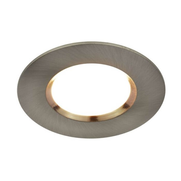 Nordlux Dorado Smartlight LED Einbauleuchte 4,7W IP65 Gebürstetes Nickel Steuerbare Lichtfarbe