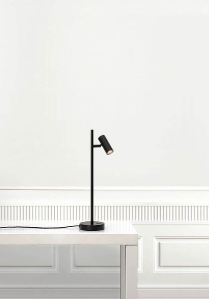 Nordlux Omari LED Tischleuchte schwenkbar 3,2W Schwarz warmweiss