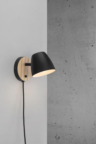 Nordlux Theo Wandleuchte GU10 schwenkbar Schwarz 2112631003