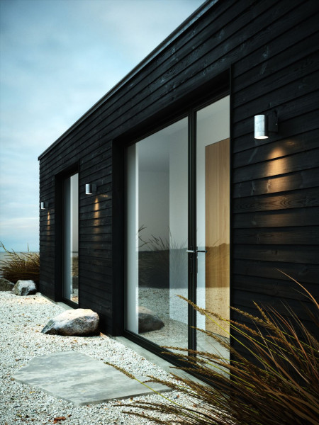 Nordlux Tin Maxi Wandleuchte GU10 IP54 Verzinkt Design-Außenlampe 21509931
