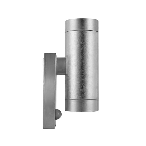 Nordlux 21519131 TIN Maxi Double Sensor GU10 Wandleuchte Dimmbar Verzinkt IP54