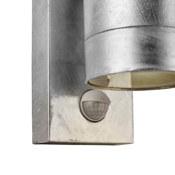 Nordlux 21519131 TIN Maxi Double Sensor GU10 Wandleuchte Dimmbar Verzinkt IP54
