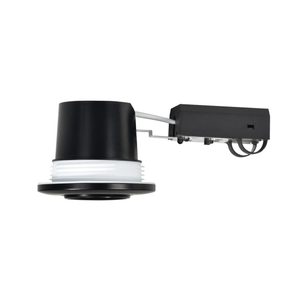 Nordlux Umberto Einbauleuchte Badezimmer GU10 drehbar IP44 Schwarz 2210100003