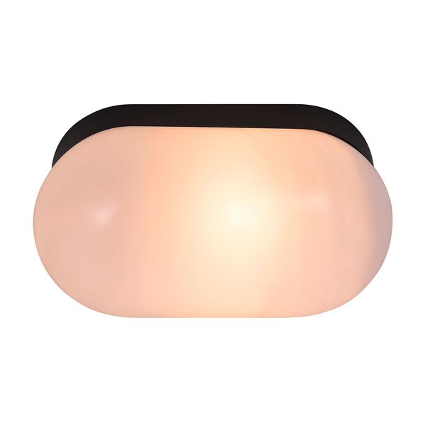 Nordlux Foam Wandleuchte Badezimmer E27 IP44 Schwarz 2210131003