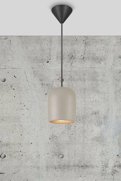 Nordlux Notti 10 Pendelleuchte 1-fach E27 grau Hängelampe 2213073010