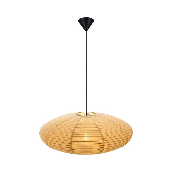 Nordlux Villo 60 Papier-Hängeleuchte Lampenschirm aus Papier Gelb 2213253226