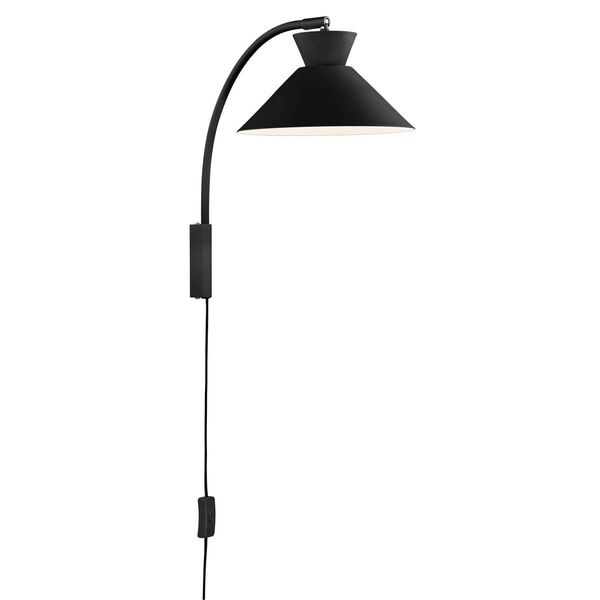 Nordlux Dial Wandleuchte schwarze Wandleuchte E27 2213371003