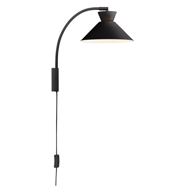Nordlux Dial Wandleuchte schwarze Wandleuchte E27 2213371003