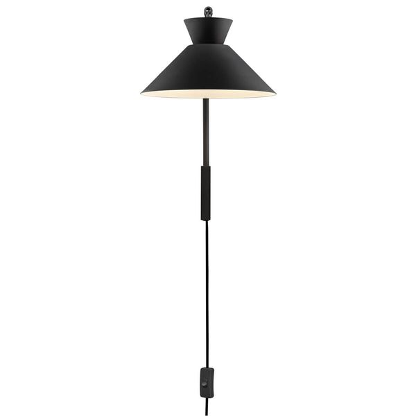 Nordlux Dial Wandleuchte schwarze Wandleuchte E27 2213371003