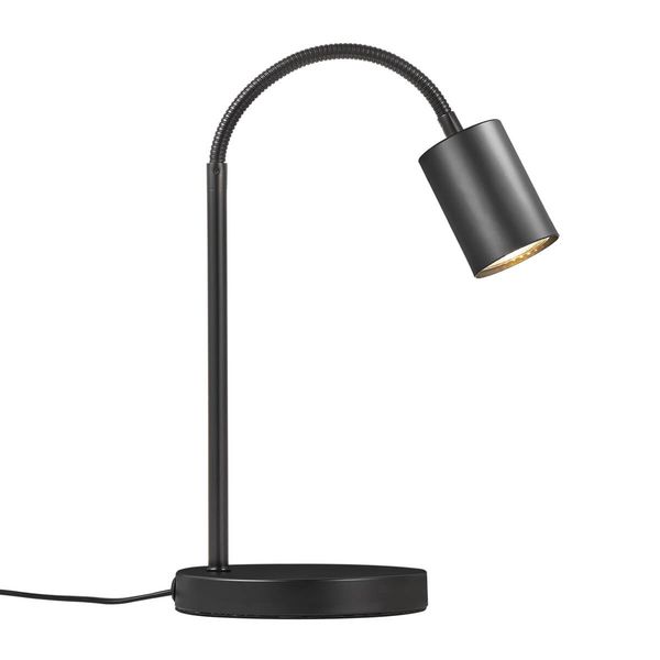 Nordlux Explore Tischleuchte schwarze Tischlampe GU10 2213505003