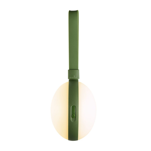 Nordlux Bring To-Go 12 LED Akkuleuchte dimmbar 1W IP44 Weiss/Grün warmweiss 2218013023