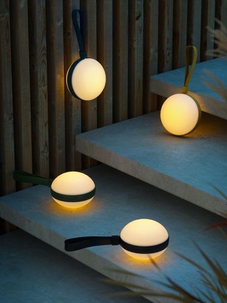 Nordlux Bring To-Go 12 LED Akkuleuchte dimmbar 1W IP44 Weiss/Gelb warmweiss 2218013026