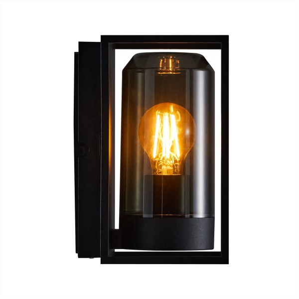 Nordlux Griffin Wandleuchte E27 IP44 Rauchfarben 2218131047