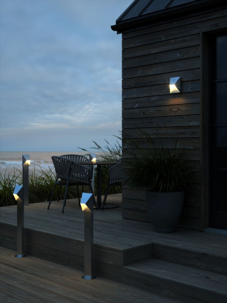 Nordlux Pontio Gartenleuchte GU10 IP54 Verzinkt Premium-Standleuchte, Poller 2218208031