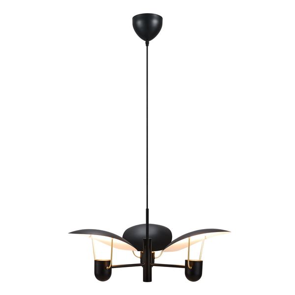 Nordlux Fabiola Pendelleuchte 3xGU10 Schwarz Hängelampe 2220223003