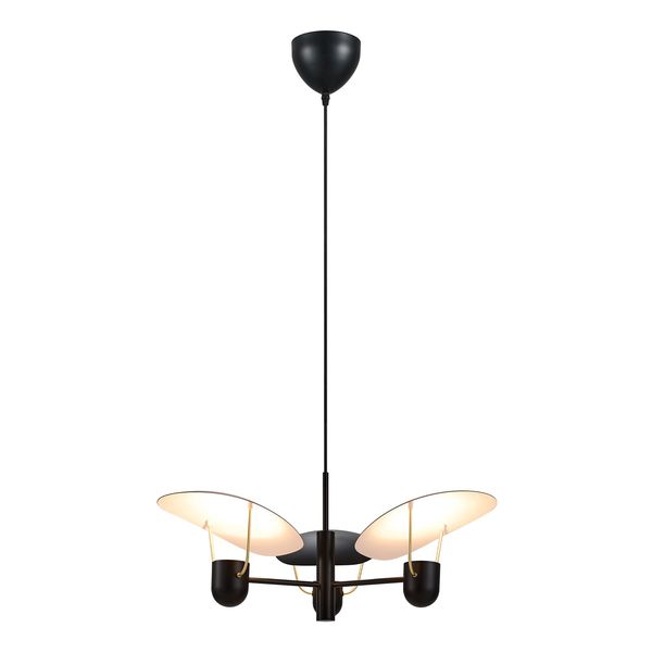 Nordlux Fabiola Pendelleuchte 3xGU10 Schwarz Hängelampe 2220223003