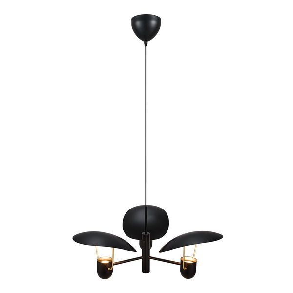 Nordlux Fabiola Pendelleuchte 3xGU10 Schwarz Hängelampe 2220223003