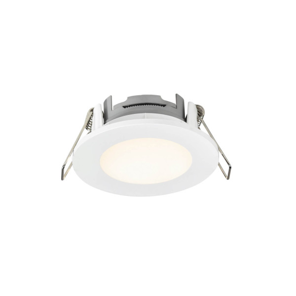 Nordlux 2310016001 LEONIS 1-Kit LED Einbaustrahler 4,5W Warmweiss Weiss IP65