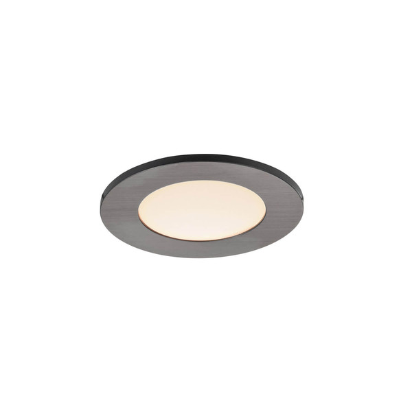Nordlux 2310016055 LEONIS 1-Kit LED Einbaustrahler 4,5W Warmweiss Nickel IP65