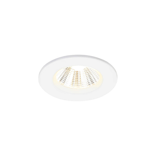 Nordlux 2310036001 FREMONT 3-Kit LED Einbaustrahler 4,5W Dimmbar Warmweiss Weiss IP65