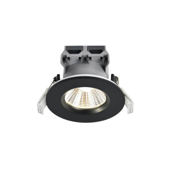 Nordlux 2310036003 FREMONT 3-Kit LED Einbaustrahler 4,5W Dimmbar Warmweiss Schwarz IP65