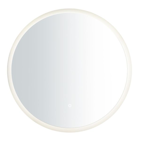 Nordlux Dovina runde LED Spiegelampe, Badezimmer-Wandleuchte IP44 60cm 2310251000