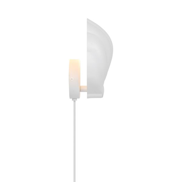 Nordlux Konchi Wandleuchte E14 drehbar Weiss Musche-Designlampe 2312901001