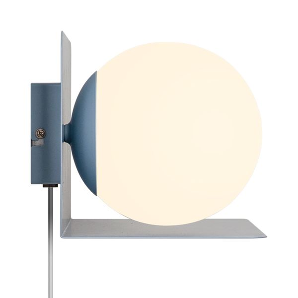 Nordlux Lilibeth Wandleuchte E14 Blau Kinderzimmer-Beleuchtung + Ablage 2312931006