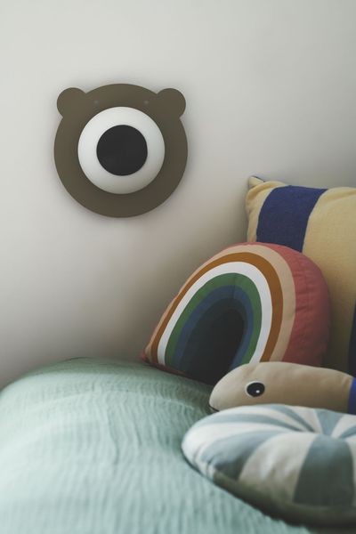 Nordlux Bruna Bear Kinderzimmer-Wandleuchte E14 im Bären-Design 2312951018