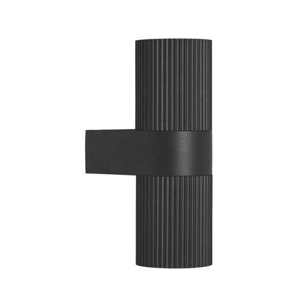 Nordlux Kyklop Ripple Wandleuchte GU10 IP54 Schwarz 2318051003