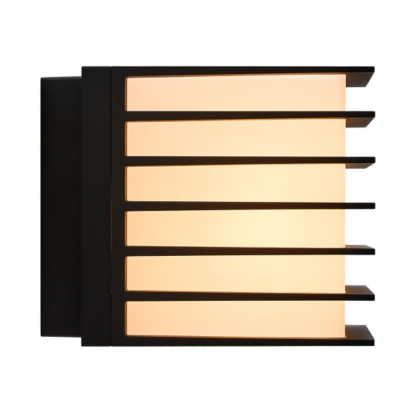 Nordlux Fluctus 13 Wandleuchte E27 IP44 Schwarz 2318211003