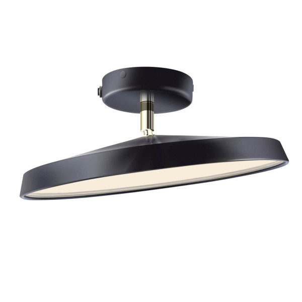 Nordlux Design for the People KAITO LED Deckenleuchte Warmweiss Dimmbar 18W Schwarz 2320546003