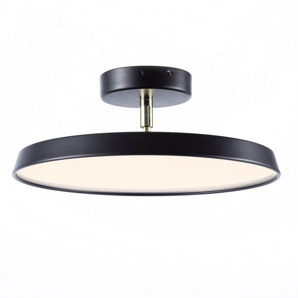 Nordlux Design for the People KAITO LED Deckenleuchte Warmweiss Dimmbar 18W Schwarz 2320546003