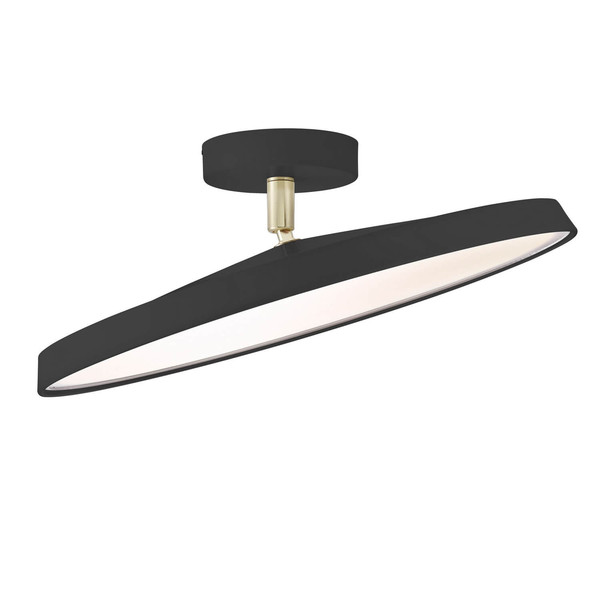 Nordlux Design for the People KAITO LED Deckenleuchte Warmweiss Dimmbar 27W Schwarz 2320556003